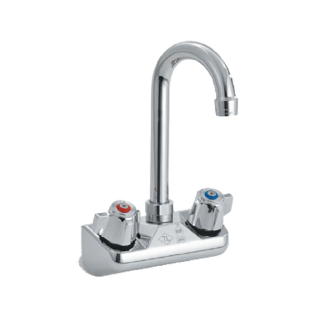 Vollrath 2613 Gooseneck Faucet Splash-mounted 4" Centers