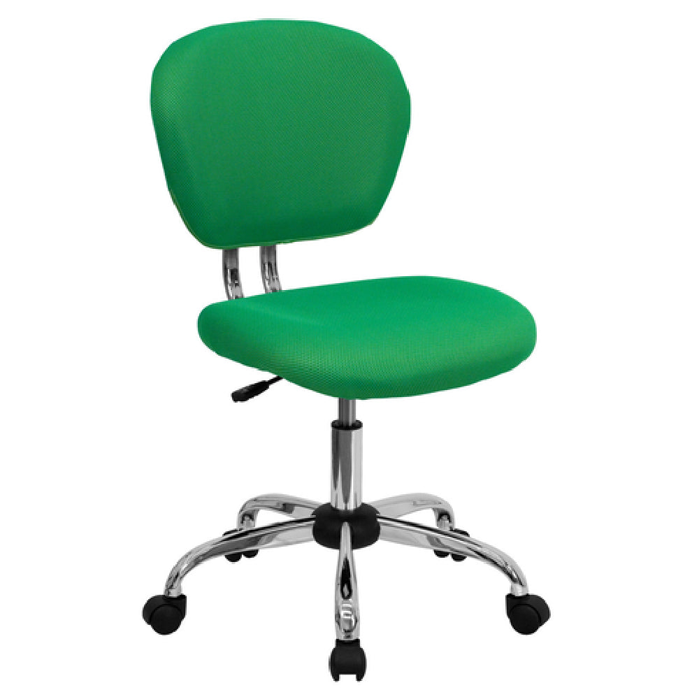 Flash Furniture H-2376-F-BRGRN-GG Swivel Task Chair 33-1/2" To 37-1/2" Adjustable Height