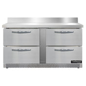 Continental Refrigerator SW60NBS-FB-D Work Top Refrigerator Front Breather 60"W