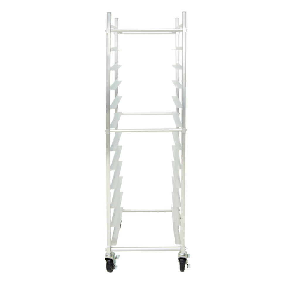 Hubert 57494 - HUBERT® Aluminum 12 Pan End Load Bun Pan Rack - 26 1/2"L X 20 1/4"W X 69"H