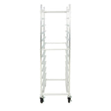 Hubert 57494 - HUBERT® Aluminum 12 Pan End Load Bun Pan Rack - 26 1/2"L X 20 1/4"W X 69"H