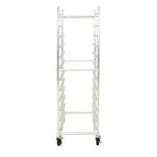 Hubert 57494 - HUBERT® Aluminum 12 Pan End Load Bun Pan Rack - 26 1/2"L X 20 1/4"W X 69"H