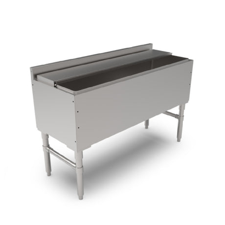 John Boos UBIB-1848-X Slim-Line Underbar Ice Bin/Cocktail Unit 48"W X 18"D X 32-1/2"H Overall Size