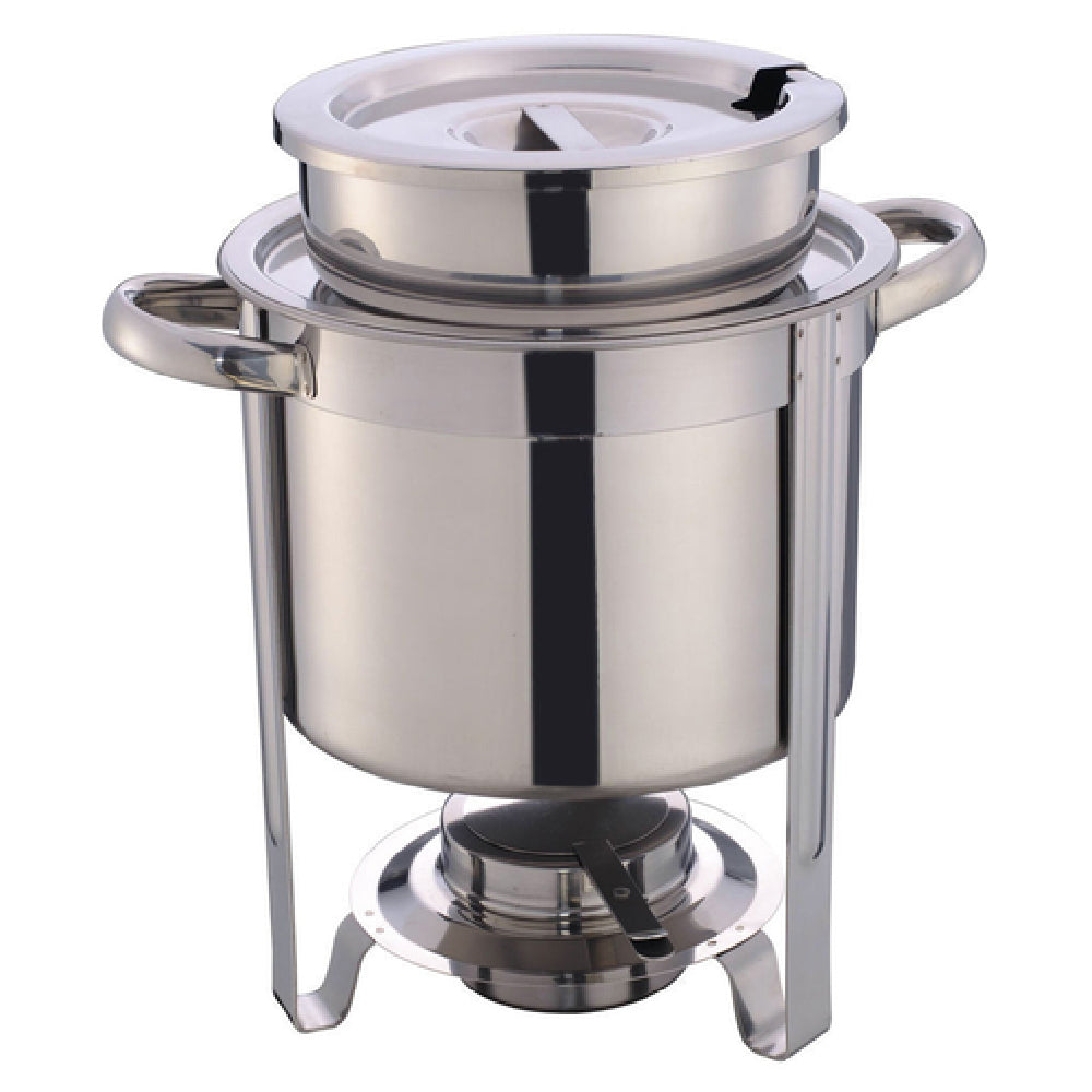 Hubert 82593 - Soup Station Chafer, 4-1/5 Qt., 12-3/8" X 9-2/8" X 13"H