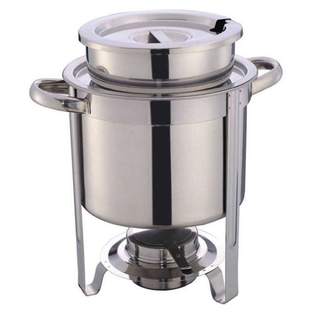 Hubert 82593 - Soup Station Chafer, 4-1/5 Qt., 12-3/8" X 9-2/8" X 13"H