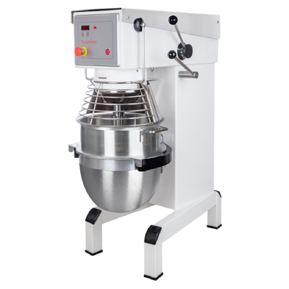 Varimixer V40 Planetary Mixer Powerful 3 HP Motor Variable Speed Drive With Agitator Speed Range From 53 RPMs To 294 RPMs