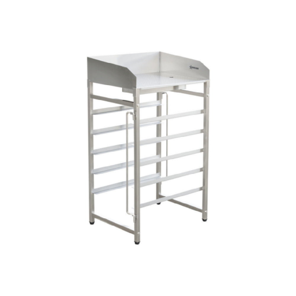 Omcan 48179 (48179) French Fry Dump Station 24"W X 17-1/2"D X 42"H Perforated Top