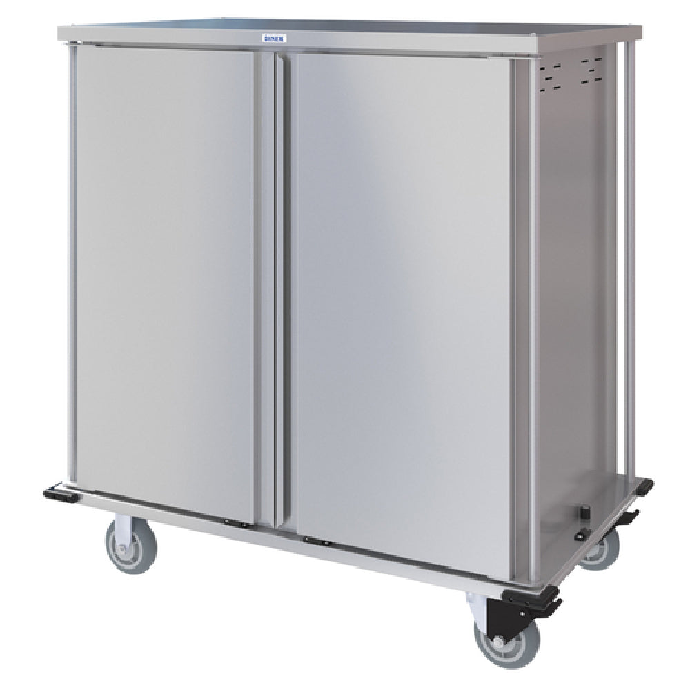 Dinex DXPTQC2T2D36 TQ Compact Meal Delivery Cart (2) Door 2-compartment