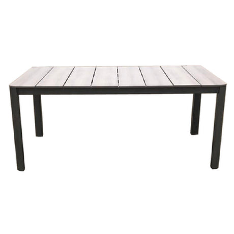 Plantation Prestige Commercial Furniture 8563970-0156 Santa Cruz Dining Table 70"W X 39"D X 29"H Rectangular
