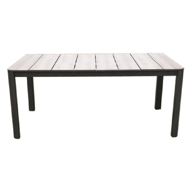 Plantation Prestige Commercial Furniture 8563970-0156 Santa Cruz Dining Table 70"W X 39"D X 29"H Rectangular
