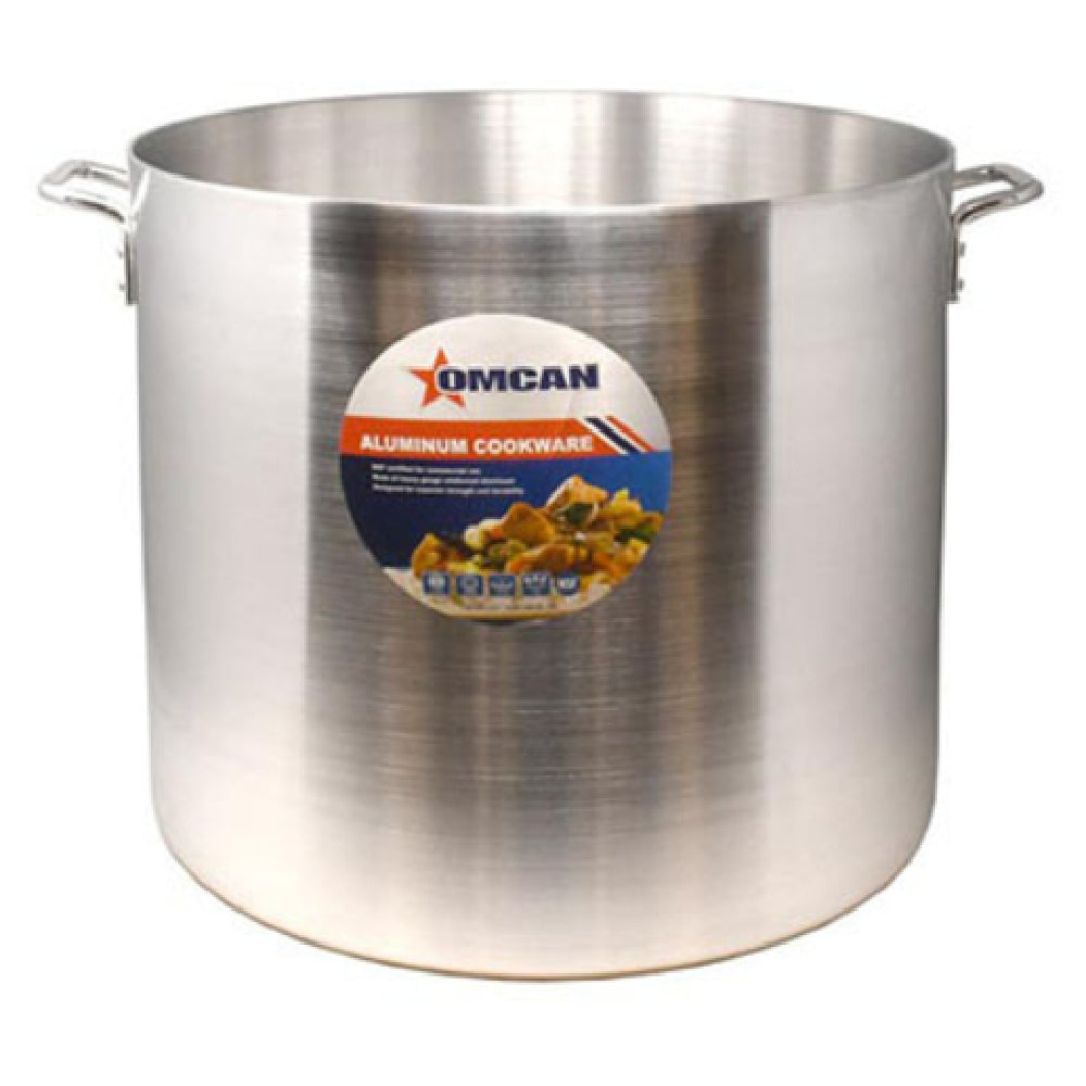 Omcan 43374 (43374) Stock Pot 80 Quart 19-3/4" Diameter (23-1/2" O.A.) X 17"H