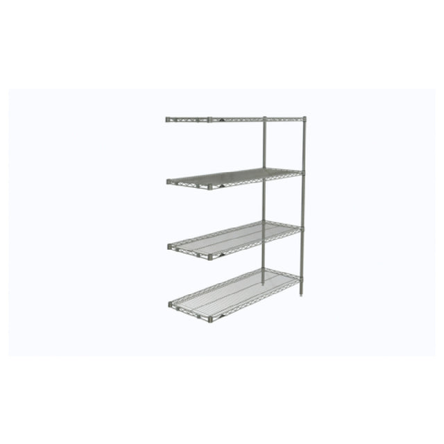 Metro AN356C Super Erecta® Add-On Shelving Unit 48"W X 18"D X 63"H (4) Wire Shelves