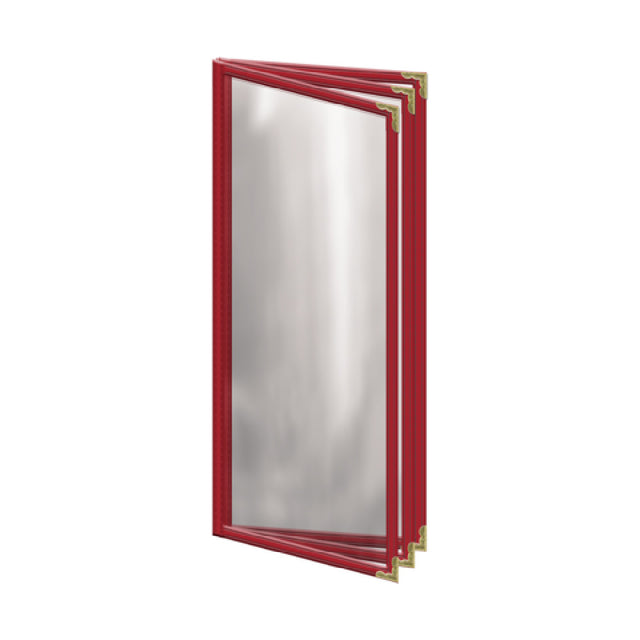 Risch TETB 4.25X11-LEATHERETTE Deluxe Sewn Leatherette Menu Cover (specify Color)