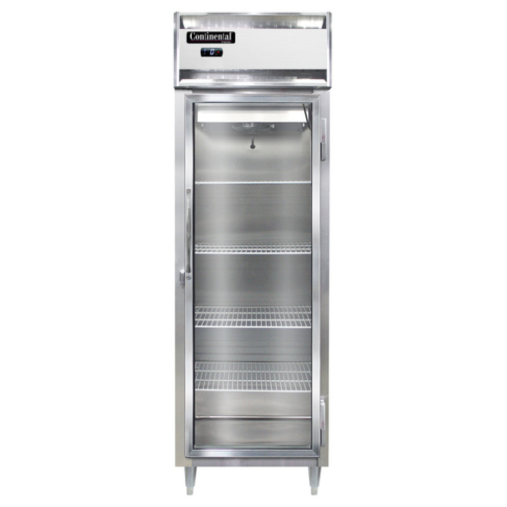 Continental Refrigerator D1FNSAGD Designer Line Freezer Reach-in One-section