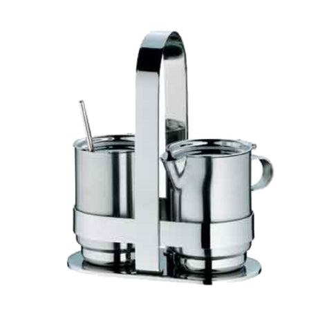 Bauscher Hepp 06.3804.6040 - Sugar & Creamer Set, Includes: Stand, Cream Dispenser
