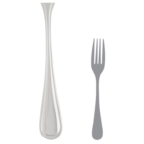 Steelite 5700SX021 US Dinner Fork 7-1/4" 18/10 Stainless Steel