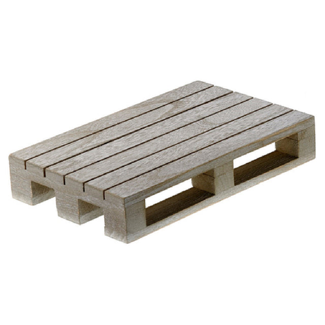 Tableware Solutions USA S0201.P Mini Table Pallets 8" X 5" X 1-1/2" Rectangular