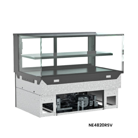 Structural Concepts NE6020RSV Reveal® Service Refrigerated Slide In Counter Case