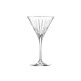 Steelite 677RCR396 Martini 7.0 Oz. (H 7-1/8" M 4-1/8" T 4-1/8" B 3") EcoCrystal