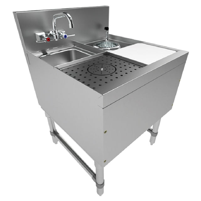 Advance Tabco PRSP-25-24 Prestige Sink Prep Station Underbar 24"W X 25"D X 36"H