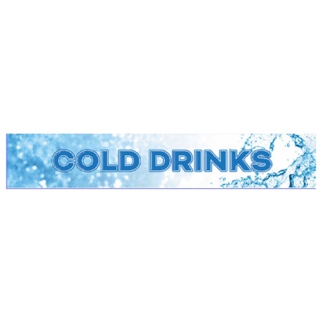 Beverage Air 409-423C-063 Cold Drinks Sign For MMR66 & MMR72