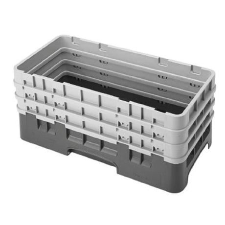 Cambro HBR712119 Camrack® Base Rack With (3) Soft Gray Extenders Half Size