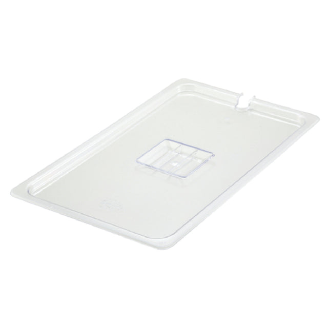 Winco SP7100C Poly-Ware™ Food Pan Cover 1/1 Size Slotted