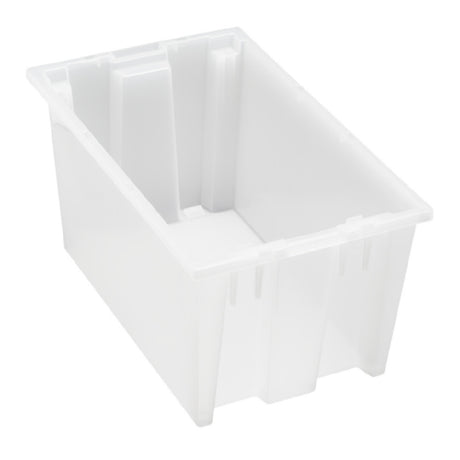 Quantum SNT185CLCS - Stack And Nest Tote, 18"W X 11"D X 9"H, Heavy Duty
