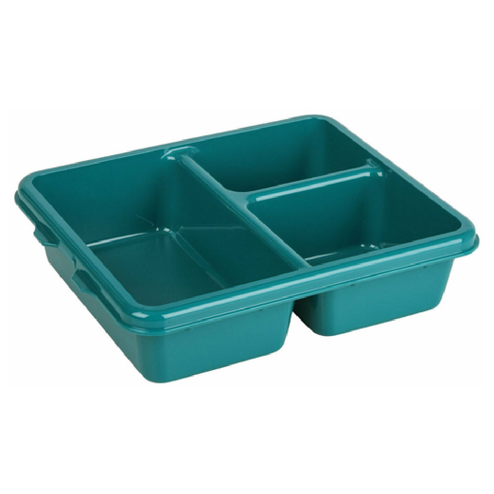 Cambro 9113CW414 Camwear® Meal Delivery Tray 3-compartment 9" X 11" X 2-11/16"