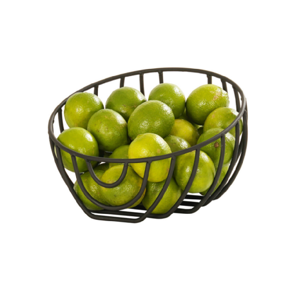 Cal Mil 23758-9-13 Madison Wire Basket 14.25"W X 14.25"D X 9.25"H Round
