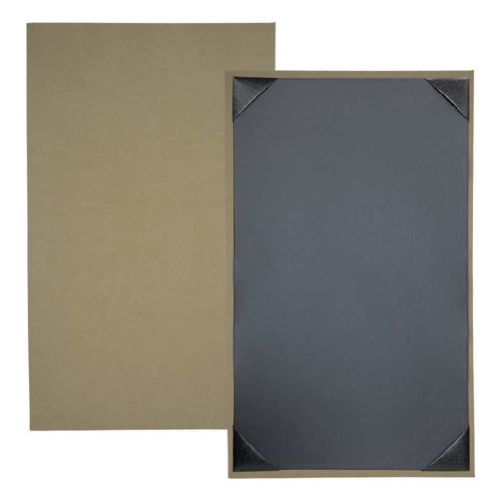 Risch EVERGREEN-1V 8.5X14 Evergreen Hardback Bio-friendly Faux-leather Menu Cover (specify Color)