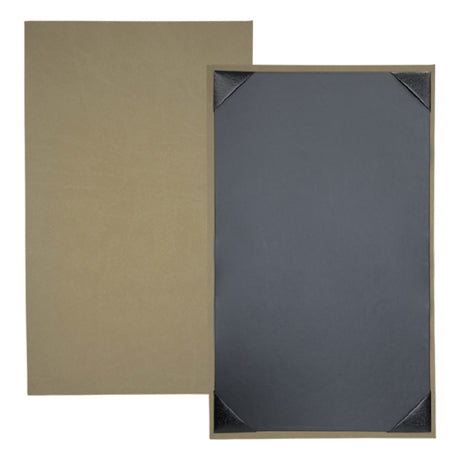 Risch EVERGREEN-1V 8.5X14 Evergreen Hardback Bio-friendly Faux-leather Menu Cover (specify Color)