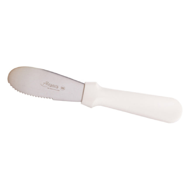 Alegacy Foodservice Products PC288WHCH E™ Economy Sandwich Spreader 7-3/4" Overall Length Serrated Edge