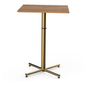 Steelite MGCPBS01BBXX Mogogo Buffet Solutions Polo Bar Table 30" X 30" X 42"H