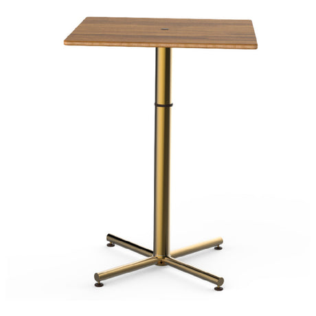 Steelite MGCPBS01BBXX Mogogo Buffet Solutions Polo Bar Table 30" X 30" X 42"H