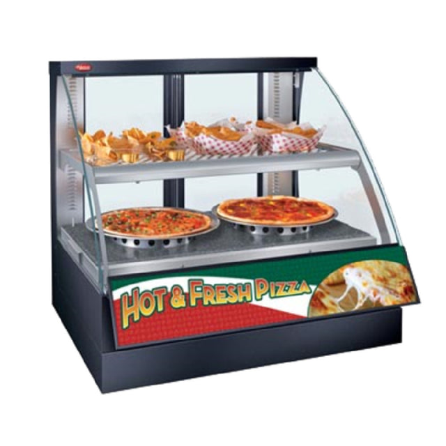 Hatco FSCDH-2PD Flav-R-Savor® Heated Display Case With Humidity Curved Glass