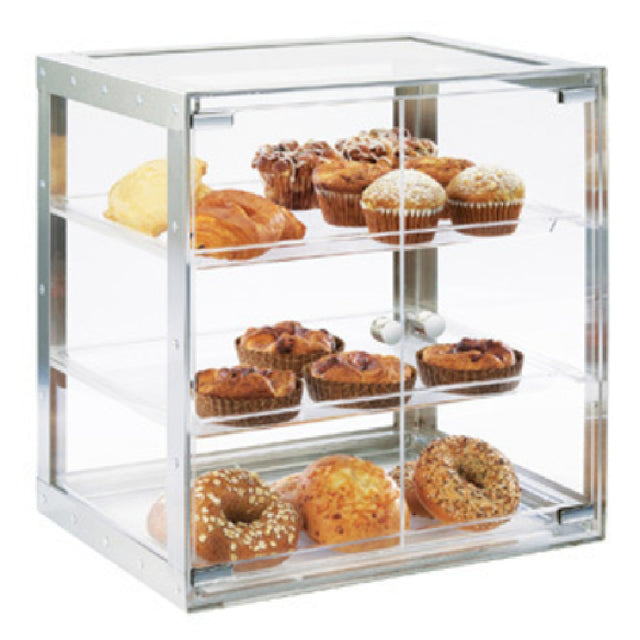 Cal Mil 3413-55 Urban Bakery Case 19-1/4"W X 14-1/4"D X 19-1/4"H 3-tier