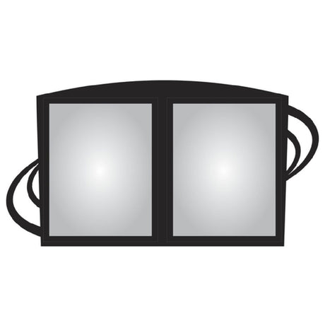 Hubert 45464 - Menu Board, 2-pocket, Wall-mount