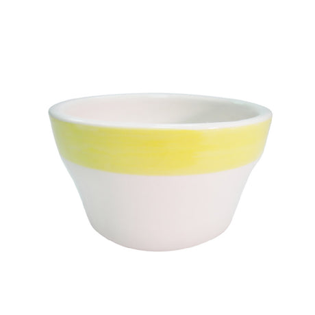 CAC China R-4-Y Rainbow Bouillon Cup 7-1/4 Oz. 4" Dia. X 2-1/2"H Round