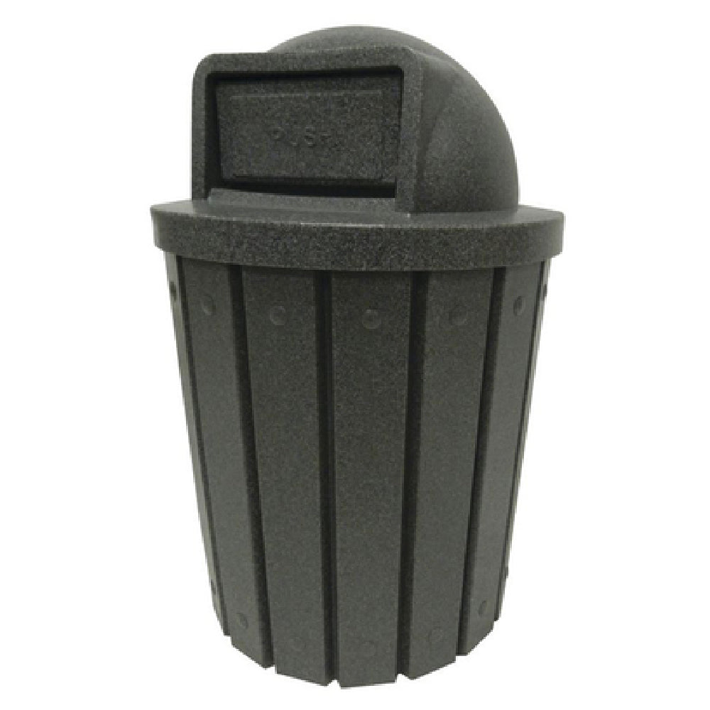 Hubert 96141 - Trash Receptacle, 42 Gallon, 25" Dia. X 29"H