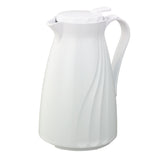 Service Ideas TNSPB12WH Service Ideas Twist 'N' Serv™ Carafe Server Push Botton Lid