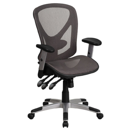 Flash Furniture GO-WY-136-3-GG Executive Swivel Office Chair 39" To 45-1/4" Adjustable Height