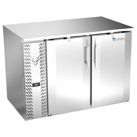 Victory VBB48HC-F-S - Back Bar Refrigerator, Food Rated, Two-section