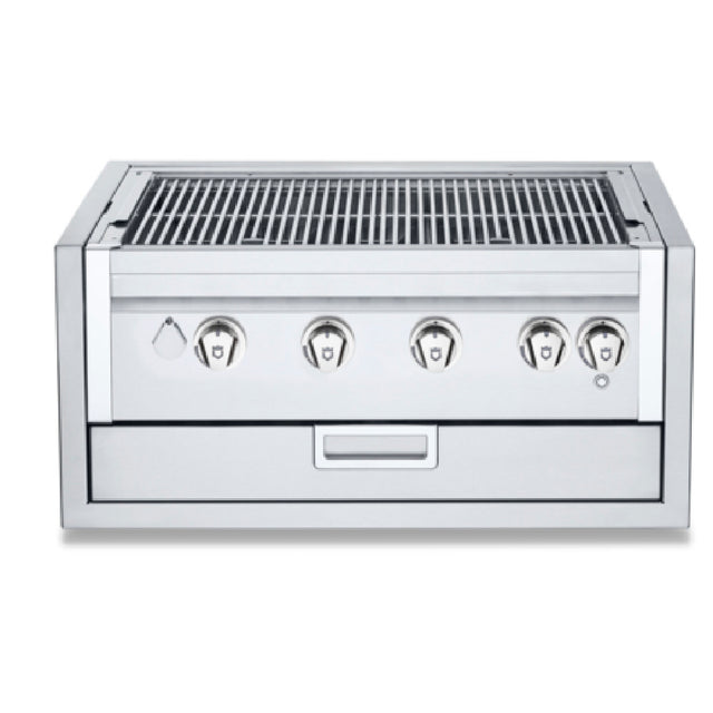 Crown Verity IBI30-GO-FLT Infinite Series 30" Built-In Outdoor Charbroiler Grill (4) 14750 BTUH Stainless Steel Burners