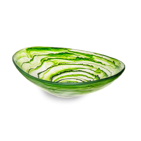 Bon Chef 59026-EDEN Shallow Oval Resin Bowl 7.75" X 5" X 1" Lead Free