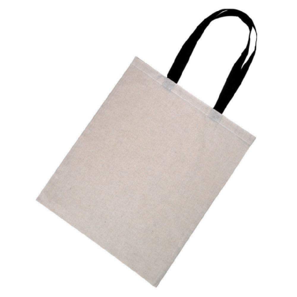 PacknWood 294COTOT3845 - Tote Bag With Black Handles, 15"L X 0.4"W X 17.7"H, (100 Pcs)