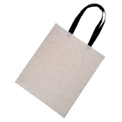 PacknWood 294COTOT3845 - Tote Bag With Black Handles, 15"L X 0.4"W X 17.7"H, (100 Pcs)