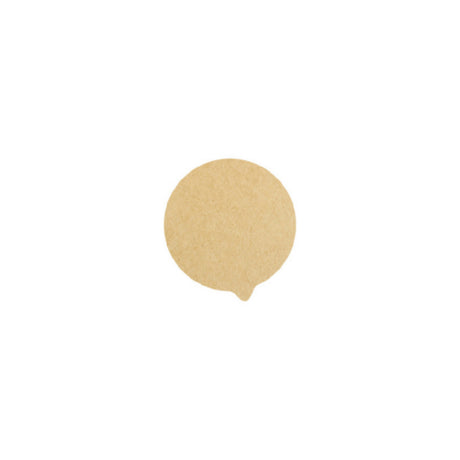 PacknWood 210OPCO76 - Opercover Kraft, 2.99"dia, Recycleable