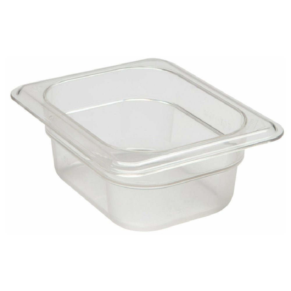 Cambro 82CW135 Camwear® Food Pan .7 Qt. Capacity 2-1/2" Deep