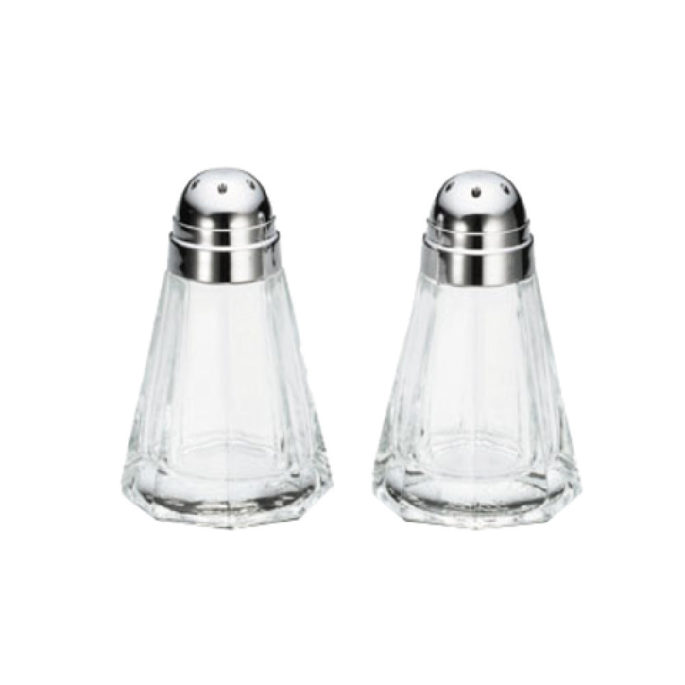 Tablecraft 80S&P-2 Salt/Pepper Shaker 1-1/2 Oz. 1-3/4" X 3-1/8"H